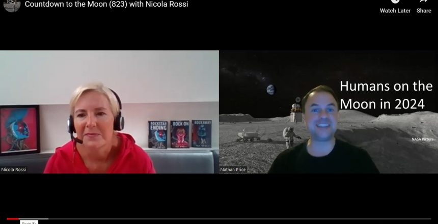 N A Rossi being interviewed by Nathan Price