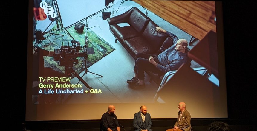 Panel on BFI stage for film premier